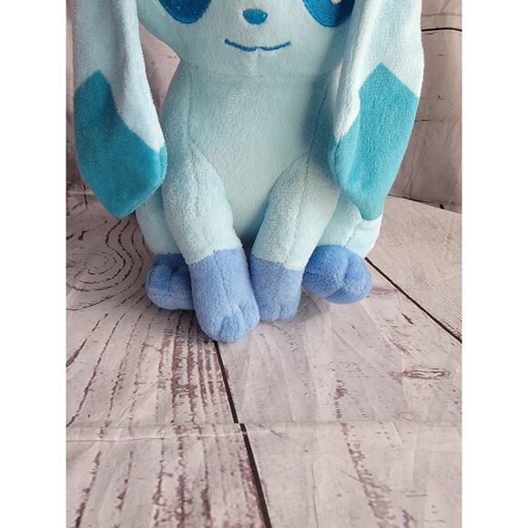 Pokemon Glaceon 9 Inch Stuffed Animal Plush Anime Character - Picture 3 of 8